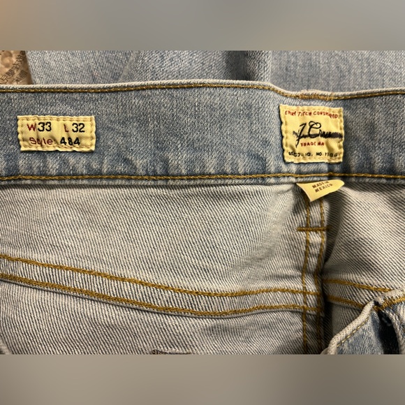 J.Crew NWOT 484 Slim-fit stretch jean in seven-year wash 33/32 - Picture 7 of 8